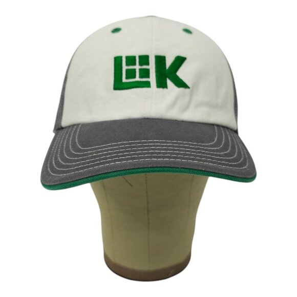 LK Embroidered Logo Twill Strapback Cap Trucker Baseball Hat Richardson - Picture 9 of 13